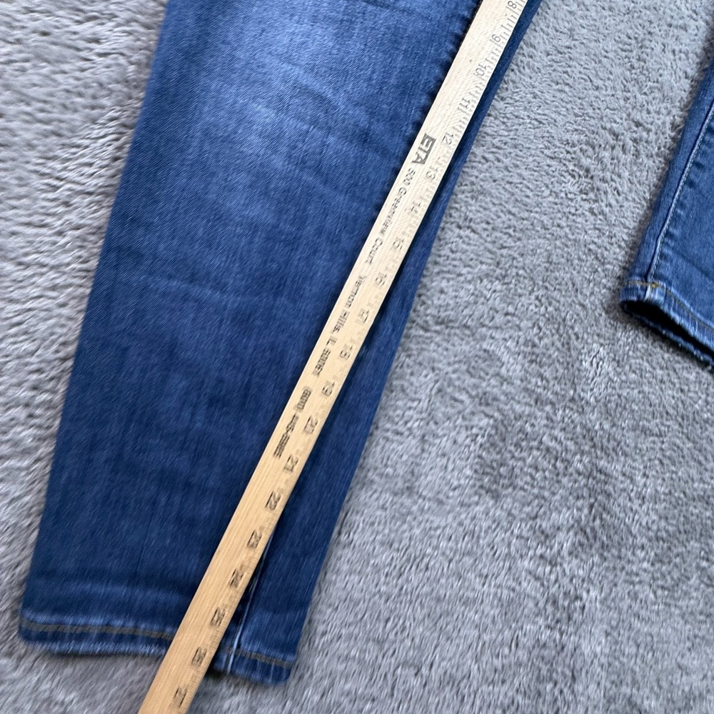 Judy Blue Womens 32 Relaxed Fit Cropped Jeans Blue Stretch Denim Casual - Picture 7 of 10